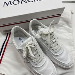 超美品】MONCLER × fragment ベルクロスニーカー 43 白 - メルカリ