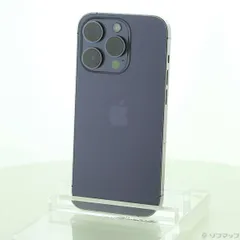 〔中古品〕 iPhone14 Pro 512GB ディープパープル MQ283J／A SIMフリー【295】