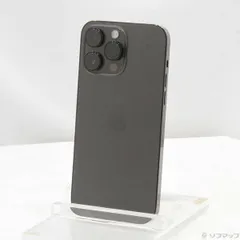 〔中古品〕 iPhone14 Pro Max 128GB スペースブラック MQ963J／A SIMフリー【262】