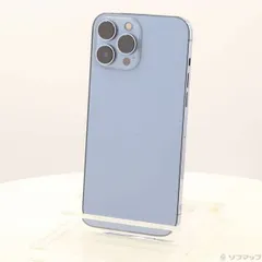 〔中古品〕 iPhone13 Pro Max 512GB シエラブルー MLJX3J／A SIMフリー【262】