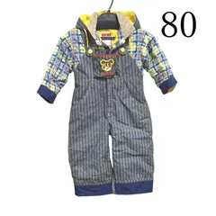 期間限定　送料無料　ベビー用　スキーウェア 　80　フード付き ジャンプスーツ 中綿  撥水 防寒 防風 雪遊び 男の子 女の子 HOP DO  子供用 キッズ スノーウェア オールインワン つなぎ 冬 人気 おしゃれ 暖かい