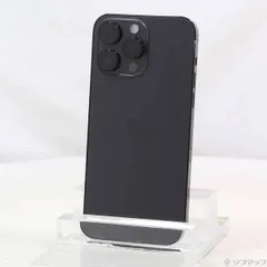 〔中古品〕 iPhone14 Pro Max 128GB スペースブラック MQ963J／A SIMフリー【269】