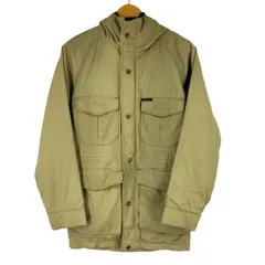 エディーバウアー Eddie Bauer 80S USA製 黒タグ 裏地チェックマウンテンジャケット メンズ import：XS 