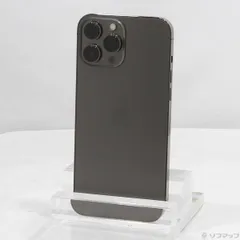 〔中古品〕 iPhone13 Pro Max 256GB グラファイト MLJ83J／A SIMフリー【258】