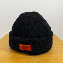 ユニバーサルオーバーオール ボアロールキャップ(ブラック/57.5cm)