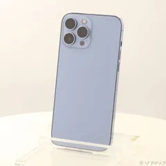 〔中古品〕 iPhone13 Pro Max 512GB シエラブルー MLJX3J／A SIMフリー【377】