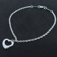 □TIFFANY&CO. ティファニー カーブドハート ブレスレット - メルカリ