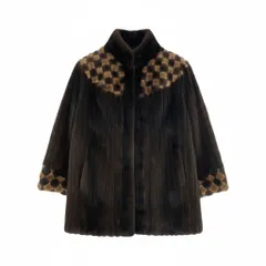 超希少✨　デミバフミンク　コート　SAGA MINK サガミンク　ブラウン vision-group_ok4816215270