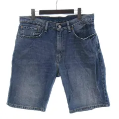 リーバイス Levi's 505 デニム ハーフパンツ ジーンズ 34505-0170 ジッパーフライ W34 青 ブルー