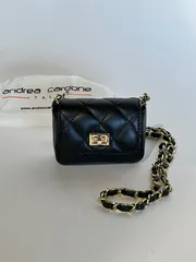 【訳あり品】 Andrea Cardone ショルダーバッグ AND-1478-BLACK 34131のサムネイル