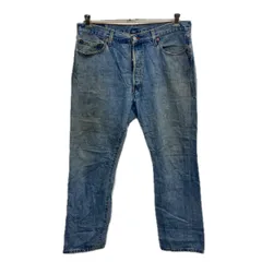 メキシコ製 Levi's 501 デニムパンツ W36 ライトブルー ボタンフライ アメカジ ジーンズ デニム コットン 2512-312