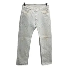 メキシコ製 Levi's 501 デニムパンツ W32 ホワイト リーバイス ボタンフライ アメカジ ジーンズ デニム コットン 2512-322