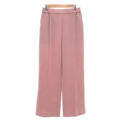 フェンネル FENNEL タグ付き イージーパンツ スラックス センタープレス 38 ピンク /KR ■FF