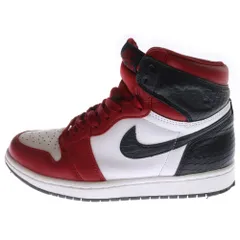NIKE (ナイキ) WMNS AIR JORDAN 1 HIGH OG SATIN RED ウィメンズ エアジョーダン1 ハイカットスニーカー サテンレッド レディース US7/24cm CD0461-601