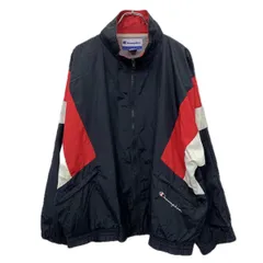 Champion ナイロンジャケット XL ブラック レッド ホワイト チャンピオン 春秋物 a712-5777