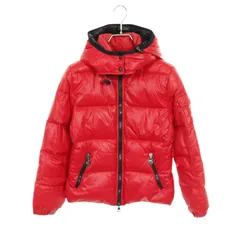 モンクレール MONCLER ダウンジャケット レッド ナイロン ダウンジャケット レディース Used B