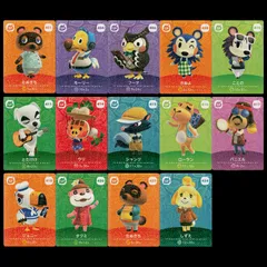 どうぶつの森 amiiboカード 第5弾 SP 14枚セット（たぬきち・しずえ・パニエル他）