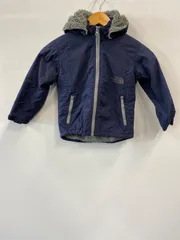 ピ278⚫︎THENORTHFACE⚫︎ザノースフェイス⚫︎アウター⚫︎ブルジップ⚫︎パーカー⚫︎前後パーカー⚫︎裏部分ボア素材⚫︎パーカー⚫︎取り外し可能⚫︎size110⚫︎紺