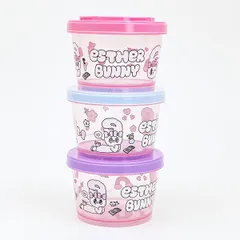 エスターバニー (Esther Bunny)  ジョインド式薄肉保存容器 3点セット ランチ 日本製