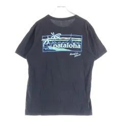 PATAGONIA (パタゴニア) STY38842FA18 ロゴプリント 半袖Tシャツ ブラック