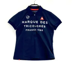 サイズ：M LE COQ GOLF ルコックゴルフ  半袖ポロシャツ  ネイビー系 [240101583439] ゴルフウェア レディース ストスト