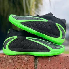 ADIDAS ANTHONY EDWARDS 2 アディダス アンソニー エドワーズ 2  core black/lime burst JR1572