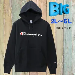 種類10:[10]ブラック/3l チャンピオン champion 大きいサイズ スウェット パーカー  (3L)(4L)(5L)  C3-Q102L
