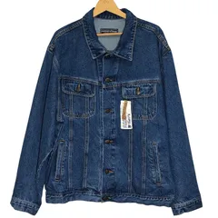 MATHEW'S JEANS LEGENDARY デニムジャケット ジージャン アウター オーバーサイズ ビッグシルエット TEXAS製 メンズ XXL ブルー