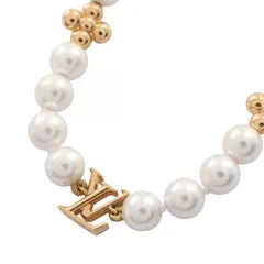 ルイ・ヴィトン LOUIS VUITTON ネックレス ネックレス マイ LV パール M01990 GP（ゴールドメッキ） ネックレス レディース Used A