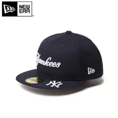 ニューエラ NEWERA 59FIFTY MLB バイザーロゴ キャップ ニューヨーク・ヤンキース ネイビー 14307683 日本正規品