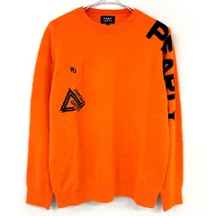 パーリーゲイツ　カシミヤニットセーター　サイズ5　オレンジ系