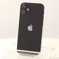 〔中古品〕 iPhone12 mini 128GB ブラック MGDJ3J／A SIMフリー【258】