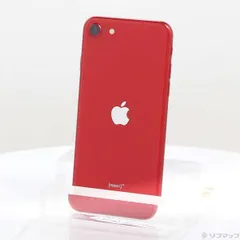 〔中古品〕 iPhone SE 第2世代 64GB プロダクトレッド MHGR3J／A SIMフリー【196】