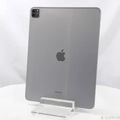 〔中古品〕 iPad Pro 12.9インチ 第6世代 128GB スペースグレイ MNXP3J／A Wi-Fi【262】