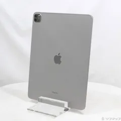 〔中古品〕 iPad Pro 12.9インチ 第6世代 128GB スペースグレイ MNXP3J／A Wi-Fi【258】
