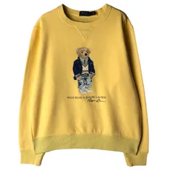 古着 ラルフローレン Ralph Lauren POLO RALPH LAUREN ポロベア プリントスウェットシャツ トレーナー メンズM相当/eaa597602