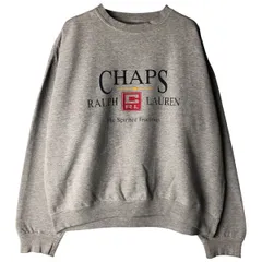 古着 ラルフローレン Ralph Lauren CHAPS チャップス ロゴスウェットシャツ トレーナー メンズL相当/eaa597790