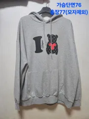 ユニセックス オーバーサイズ オーバーサイズフィット フーディー Tシャツ バスト76 そう丈77 クマ