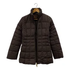 MONCLER / モンクレール | 茶タグ ダブルジップ ショート ダウン コート | 0 | ダークブラウン | レディース
