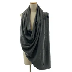 【美品】 QUEENE and BELLE / クイーンアンドベル | ウール スヌード マフラー | F | グレー | レディース