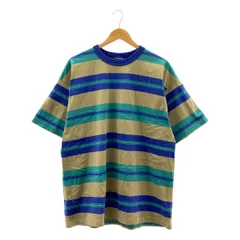 SEDAN ALL-PURPOSE / セダン オールパーパス | 2023SS | Wide Striped S/S Big Tee / オーバーシルエット クルーネック Tシャツ カットソー | L | マルチカラー | メンズ