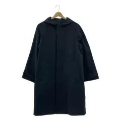 【美品】 Traditional Weatherwear / トラディショナルウェザーウェア | BF CHRYSTON RAGLAN / ロゴボタン クリストンラグランコート フーディ | 34 | ダークネイビー | レディース