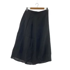 ゴーシュ / ゴーシュ | 2025SS | 66/1 リネン ロングスカート | 2 | ブラック | レディース