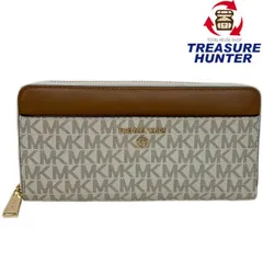MICHAEL KORS ラウンドファスナー長財布 JET SET CHARM 34H1GT9E8B バニラ マイケルコース 【101061104006】