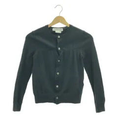 COMME des GARCONS COMME des GARCONS / コムコム | 2018AW | ウール ギャザー ニットカーディガン | S | ブラック | レディース