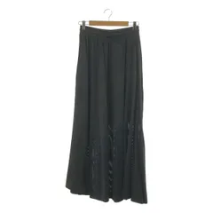 Y-3 / ワイスリー | ロング フレア イージー スカート | S | ブラック | レディース