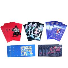Disney 디즈니 100주년 플래티넘 오너먼트 복권 2023 한정 특전 엽서 17장 정리 프린세스 토이 스토리 스타 워즈 아이언맨 미키 마우스 캐릭터 상품 [중고][무료우송]