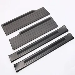 【送料無料】15-19年式オデッセイ専用 ステンレス製ドアステップガード 防滑仕様 メタルフィニッシュ