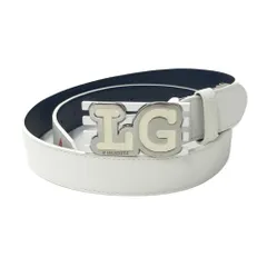 LE COQ GOLF ルコックゴルフ  バックルベルト  ホワイト系  [240101580426] ゴルフウェア ストスト