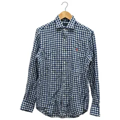 POLO RALPH LAUREN (ポロラルフローレン) ★ ① ギンガムチェックシャツ メンズ ブルー S